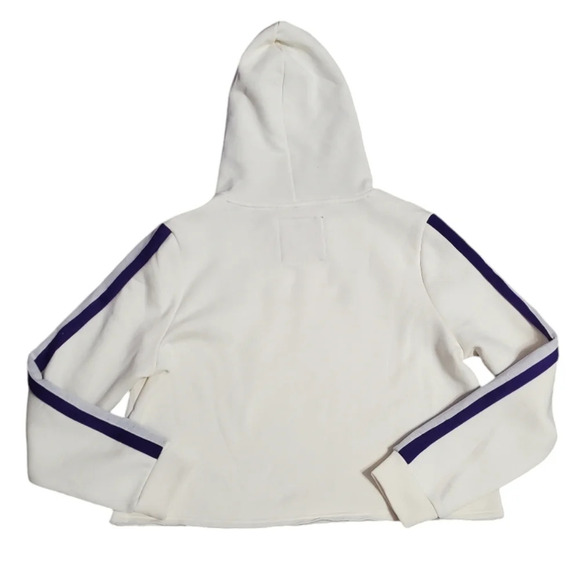 NWT Colosseum Women's TCU Horned Frogs Cropped Hooded Sweatshirt XL - Picture 4 of 8